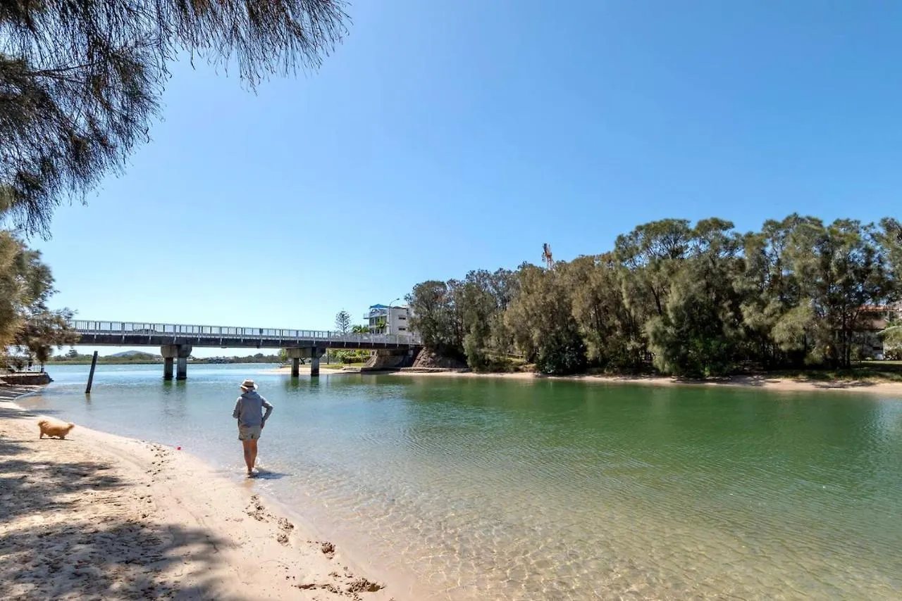 Beachside One Bedroom Flat Retreat Maroochydore 0*,