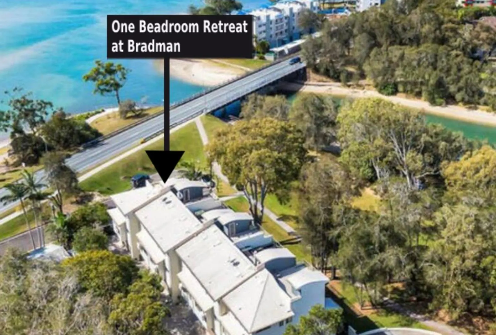 Beachside One Bedroom Flat Retreat Maroochydore